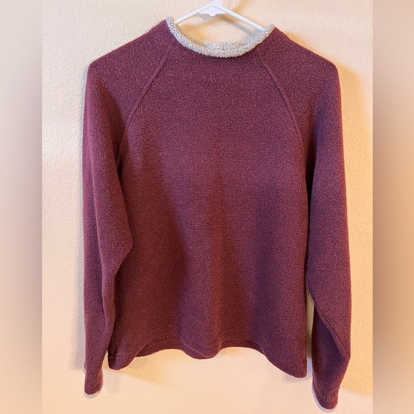 Light Maroon Colored Crew Neck - Picture 2 of 4